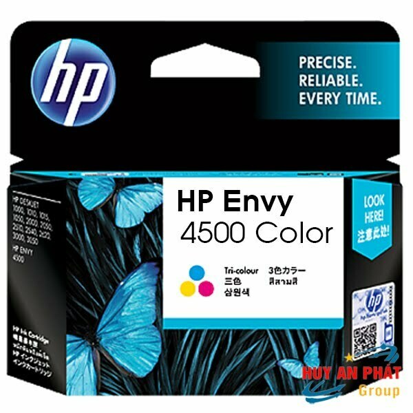 hop muc may in hp envy 4500 color ink cartridge hp61