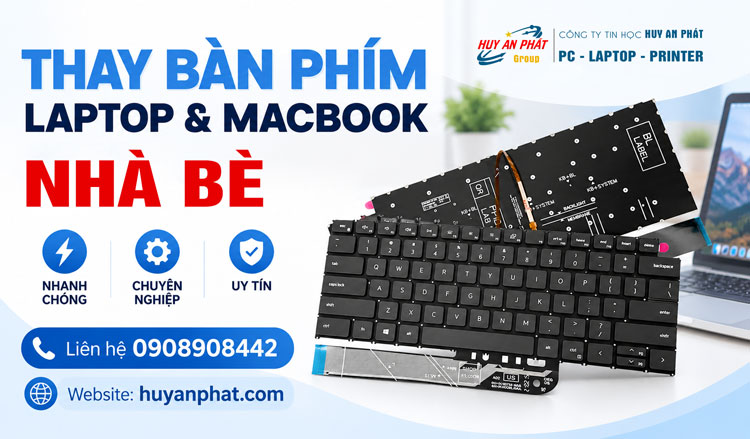 Sửa Thay Bàn Phím Laptop Nhà Bè