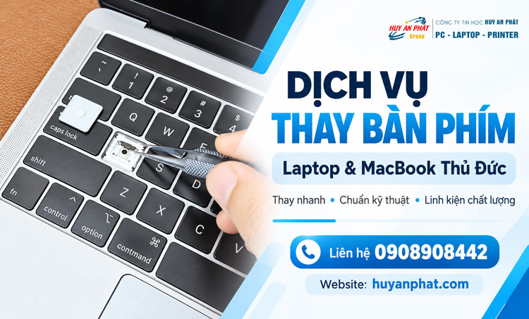 Sửa Thay Bàn Phím Laptop Quận Thủ Đức