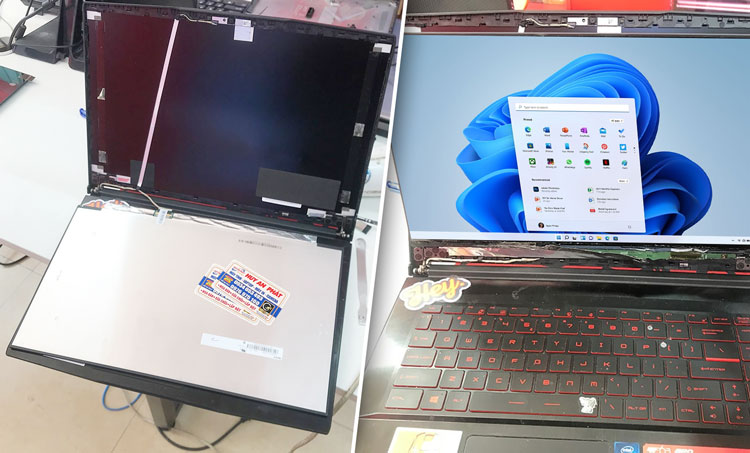 Thay Màn Hình Laptop Quận 8 Giá Rẻ Sửa Tại Nhà Lấy Liền 2 Thay Màn Hình Laptop Gaming MSI