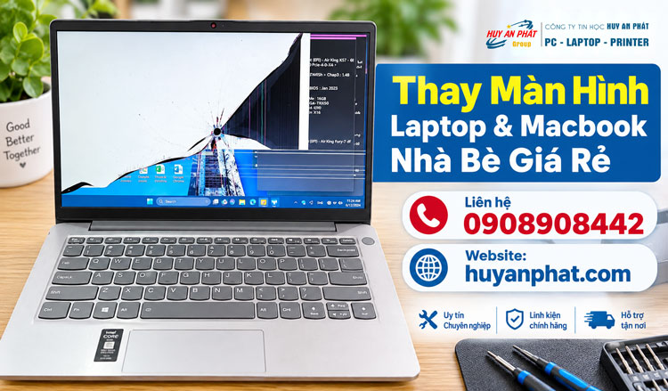 Thay Màn Hình Laptop Huyện Nhà Bè