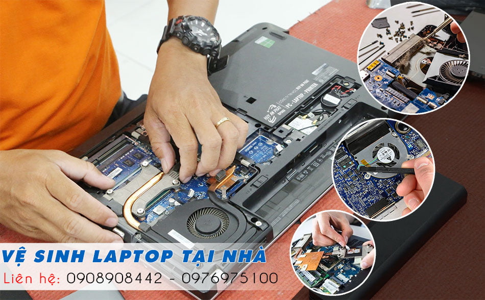 Dịch vụ vệ sinh laptop tại nhà tphcm- Huy An Phát