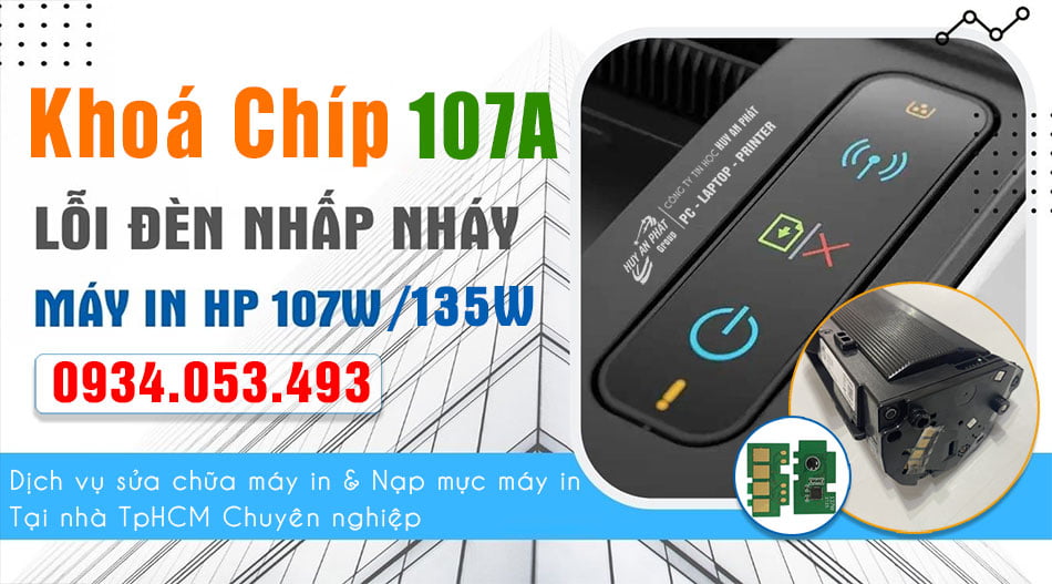 dịch vụ reset chip mực máy in hp 107a