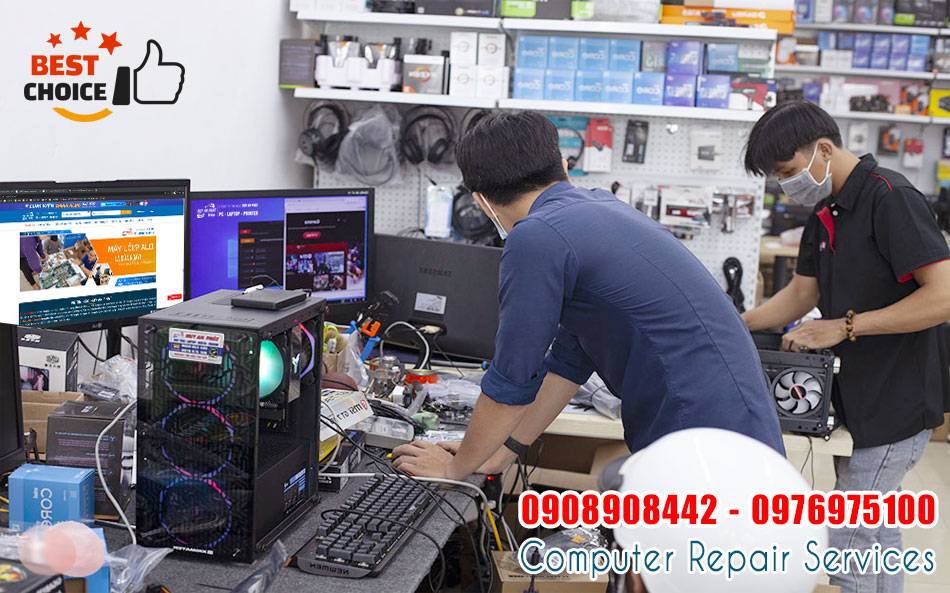 Computer repair service in Ho Chi Minh City