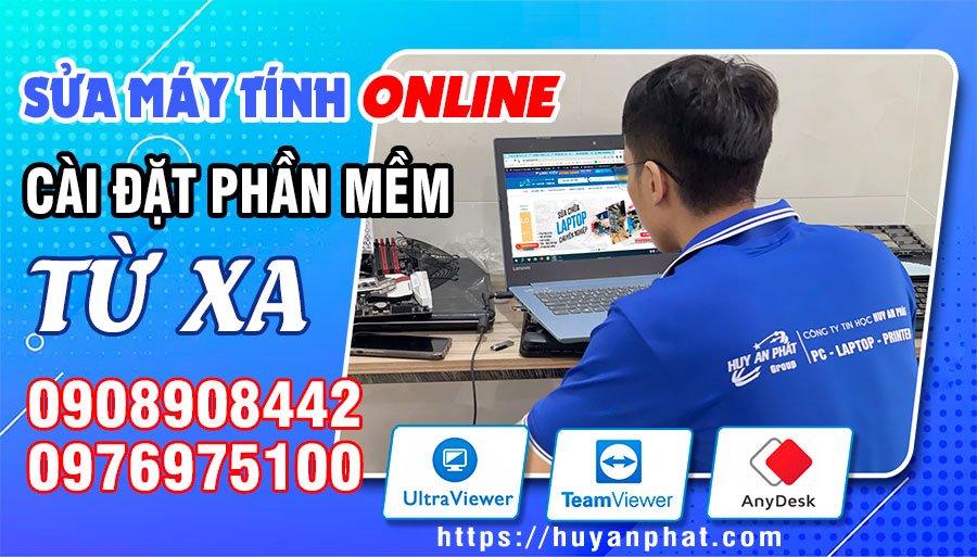 Dịch vụ Cài đặt máy tính Online TpHCM