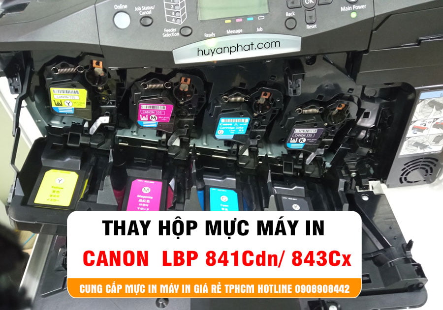  Cartridge - Hộp Mực Máy in Laser Màu Canon LBP 841Cdn
