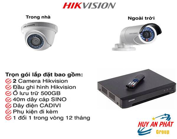2 camera analog hd hikvision 2mp 2