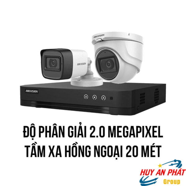 2 camera hikvision 2mp 3