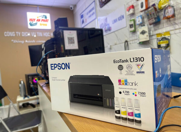 Máy in Phun Màu Epson EcoTank L1310 A4 A5 Thay L1210 Cũ 6 Bán máy in Epson L1310 giá rẻ
