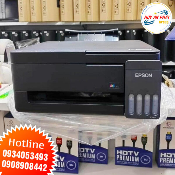 Máy in Phun Màu Epson L3310 A4/ A5/ In/ Copy/ Scan Đa Năng 8 Máy in đa chức năng Epson L3310