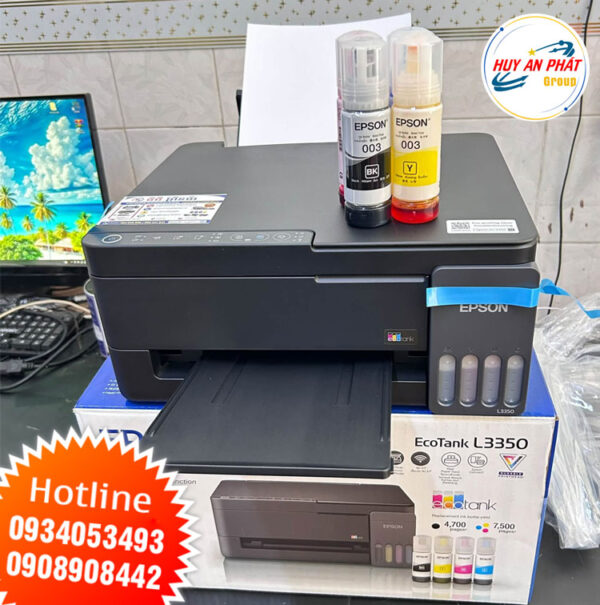 Máy in Epson L3350 A4/ A5/ In/ Copy/ Scan/ WIFI Đa Chức Năng 4 Bán Máy in Epson L3350 giá rẻ