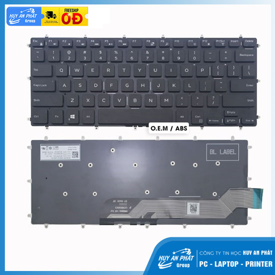Phím Laptop Dell Inspiron 3493 Latitude 3379 Vostro 3480 Zin